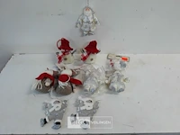 10 x hangdeco 10 cm mix 5 assorti - afbeelding 2 van  3