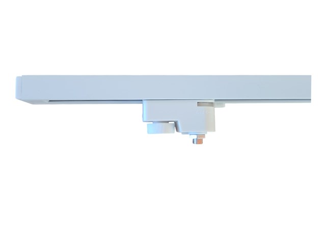 10 x hanglamp adapter voor 1 fase 2 draden railsystem zand wit - afbeelding 1 van  3