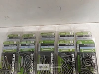 10 x houtschroeven inox blister verzonken kop mix - afbeelding 3 van  3