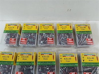 10 x houtschroeven verzinkt diverse maten - afbeelding 2 van  2
