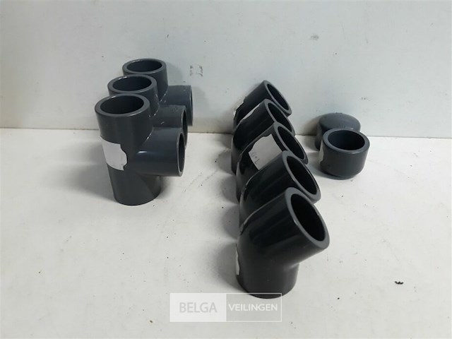 10 x hulpstukken 25 mm drukleinding lijmverbinding - afbeelding 1 van  3