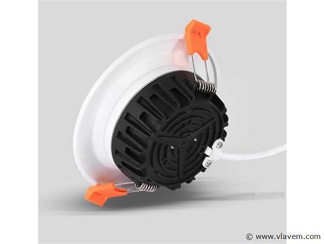 10 x inbouw led-spot – 15w – 3000k warm wit – cob – ip20 - afbeelding 2 van  5