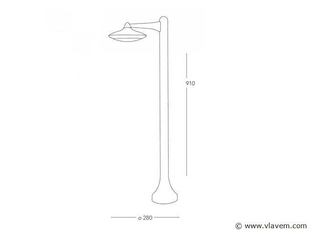 10 x intec alyson led italiaanse grond lampen - afbeelding 4 van  7