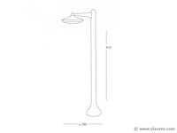 10 x intec alyson led italiaanse grond lampen - afbeelding 4 van  7
