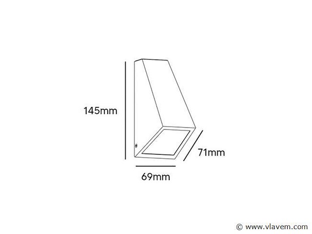 10 x intec popup wandarmatuur bruin - afbeelding 3 van  6