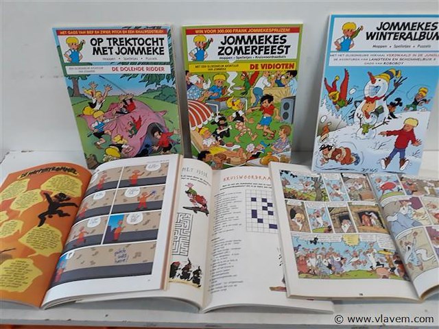 10 x jommekes doe-kleur en leesboek 5 assorti - afbeelding 2 van  2