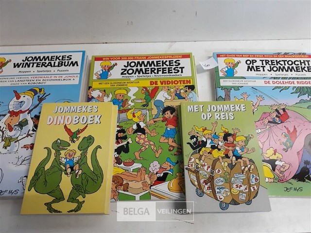 10 x jommekes doe-kleur en leesboek 5 assorti - afbeelding 3 van  3