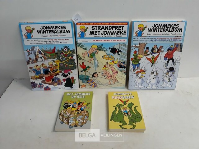 10 x jommekes doe-kleur en leesboek 5 assorti - afbeelding 2 van  3