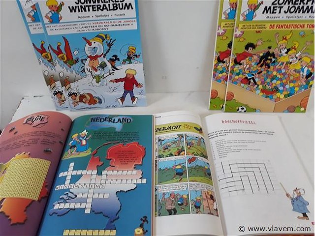 10 x jommekes doe-kleur en leesboek mix - afbeelding 2 van  2