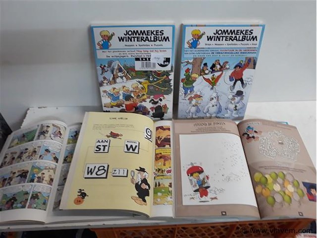 10 x jommekes doe-kleur en leesboek mix - afbeelding 2 van  2