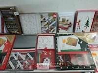 10 x kerstkaarten maak zelf je kaart - afbeelding 3 van  3