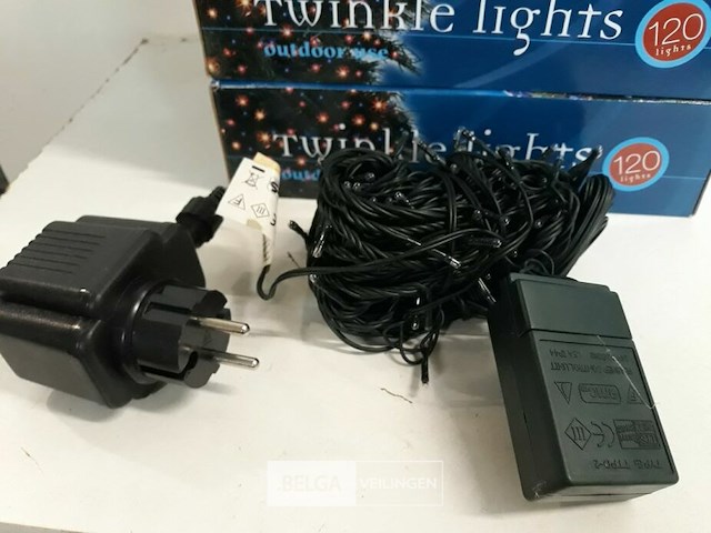 10 x kerstlampen 120 l classic twinkel 8 programma's - afbeelding 3 van  3