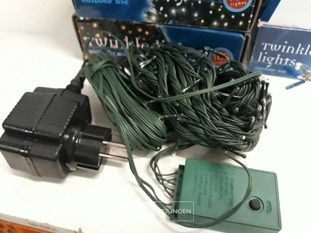 10 x kerstlampen 160 l classic twinkel 8 programma's - afbeelding 3 van  3