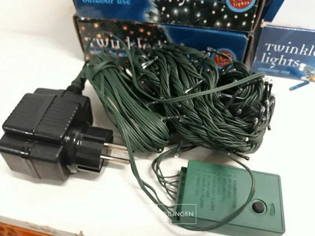 10 x kerstlampen 160 l classic twinkel 8 programma's - afbeelding 3 van  3