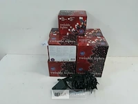 10 x kerstlampen 180 l classic twinkel 8 programma's