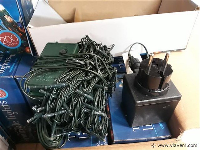 10 x kerstlampen 200 l classic twinkel 8 programma's - afbeelding 2 van  2
