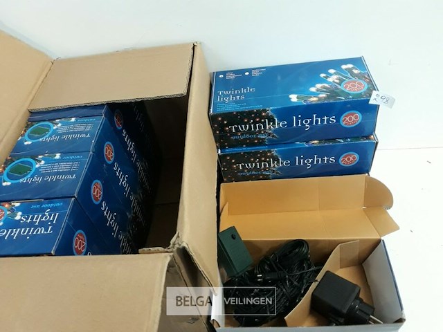 10 x kerstlampen 200 l classic twinkel 8 programma's - afbeelding 2 van  3