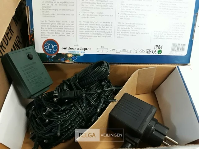 10 x kerstlampen 200 l classic twinkel 8 programma's - afbeelding 3 van  3