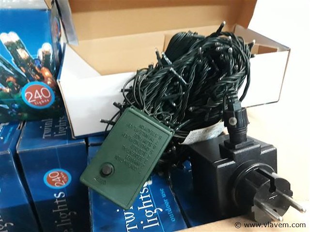 10 x kerstlampen 240 l classic twinkel 8 programma's - afbeelding 2 van  2