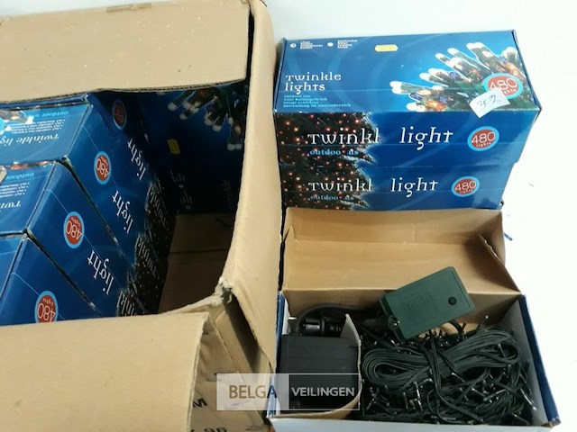 10 x kerstlampen 480 l classic twinkel 8 programma's - afbeelding 2 van  3