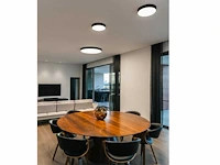 10 x kiio 36 watt plafond led lamp zwart - afbeelding 6 van  7