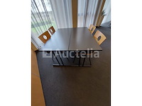 10 x klaptafels drisag 140 x 60 inclusief kar - afbeelding 1 van  6