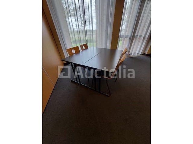 10 x klaptafels drisag 140 x 60 inclusief kar - afbeelding 4 van  6
