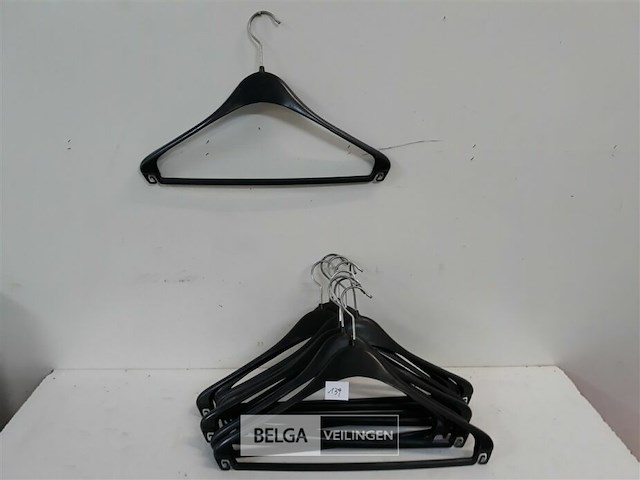 10 x kleerhanger pvc zwaar model gebruikt - afbeelding 1 van  3
