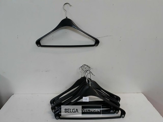 10 x kleerhanger pvc zwaar model gebruikt - afbeelding 1 van  3