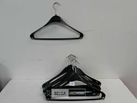 10 x kleerhanger pvc zwaar model gebruikt