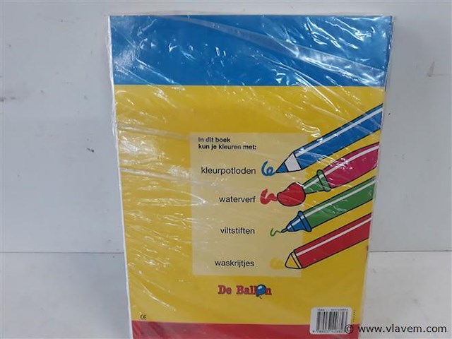 10 x kleurboek 4-5 jaar - afbeelding 2 van  2