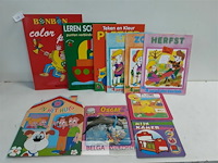 10 x kleuter kijk-lees of kleurboek mix - afbeelding 1 van  3