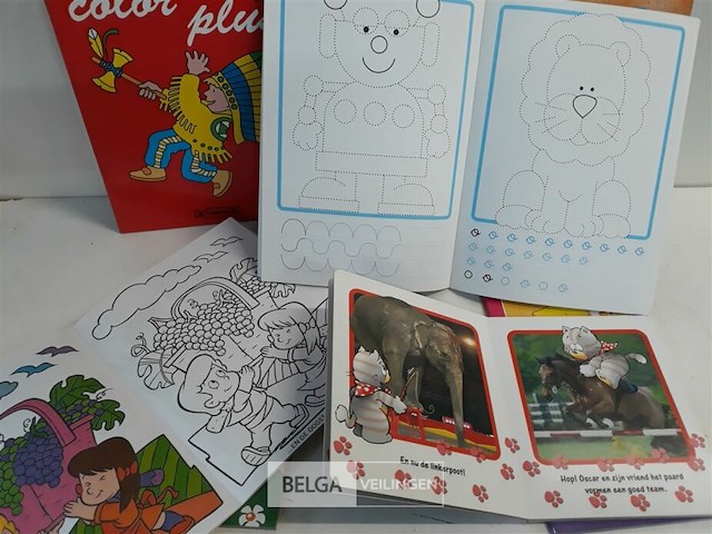 10 x kleuter kijk-lees of kleurboek mix - afbeelding 3 van  3
