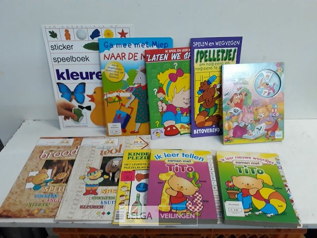 10 x kleuter leer en lees boekjes 10 assorti - afbeelding 1 van  3