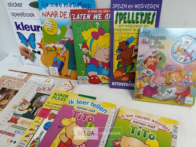 10 x kleuter leer en lees boekjes 10 assorti - afbeelding 3 van  3