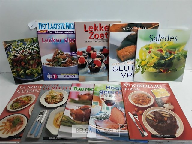 10 x kookboek 10 verschillende - afbeelding 2 van  3