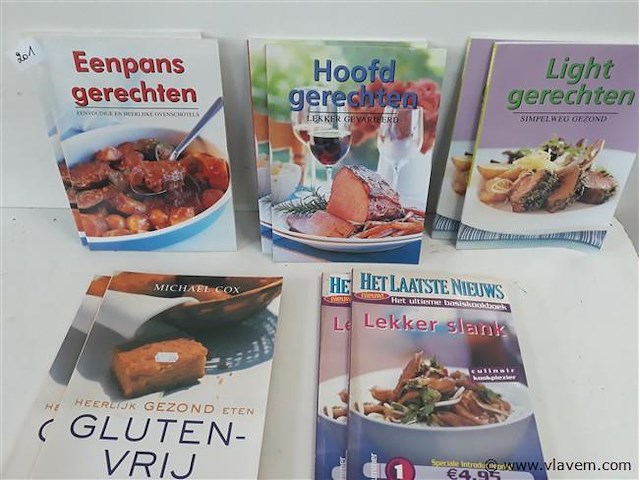 10 x kookboek 5 verschillende - afbeelding 2 van  2