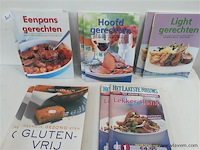 10 x kookboek 5 verschillende - afbeelding 2 van  2