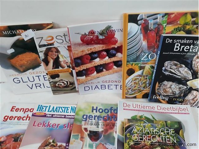 10 x kookboek 5 verschillende - afbeelding 2 van  2