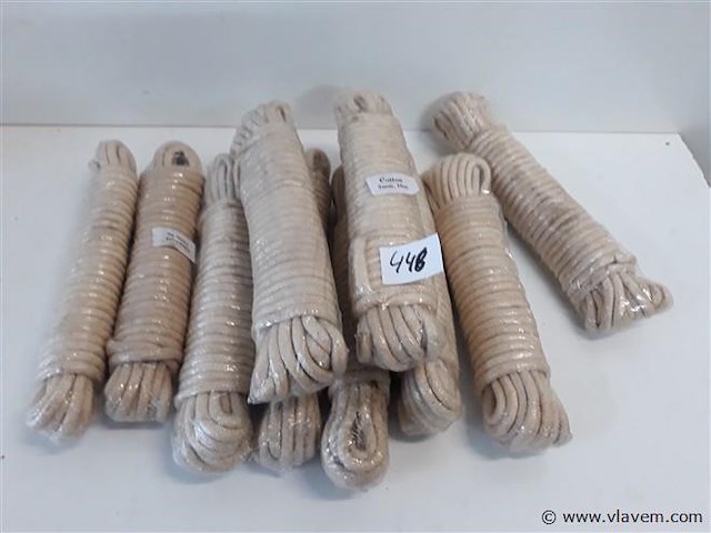 10 x koord katoen 5mm x 10m - afbeelding 1 van  2