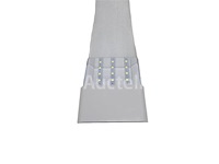 10 x led-batten 120w met lens – 120cm – 6500k koud wit - afbeelding 2 van  5