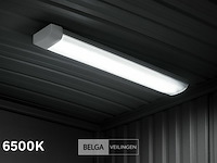 10 x led-batten 120w met lens – 120cm – 6500k koud wit - afbeelding 2 van  6