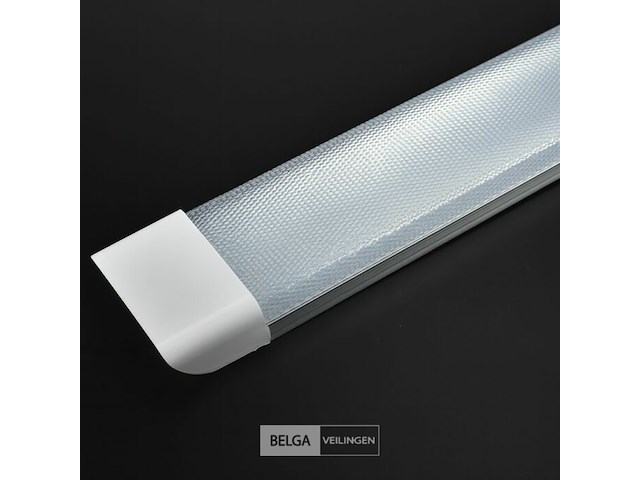10 x led-batten 120w met lens – 120cm – 6500k koud wit - afbeelding 3 van  6