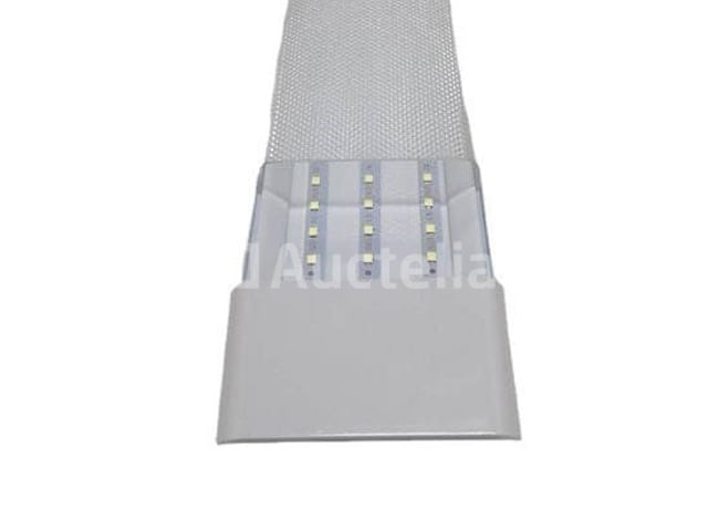 10 x led-batten met lens – 120w – 120cm – 6500k koud wit – tetra-lens - afbeelding 3 van  5