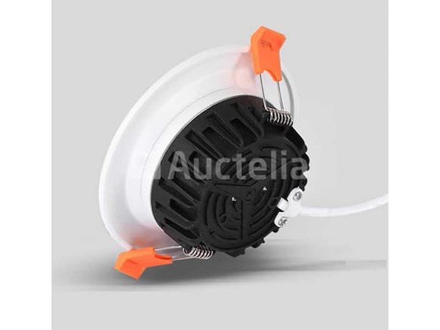 10 x led downlight – 15w – 3000k warm wit – ip20 - afbeelding 1 van  5