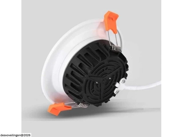 10 x led downlight – 15w – 6500k koud wit – ip20 - afbeelding 3 van  6