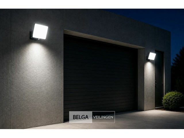 10 x led frameless floodlight 100w – 6400k koud wit – ip66 – pegasus-100 - afbeelding 2 van  6