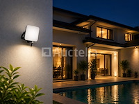 10 x led frameless floodlight 10w – 6400k koud wit – ip66 – pegasus-10 - afbeelding 4 van  5