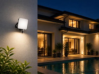 10 x led frameless floodlight 10w – 6400k koud wit – ip66 – pegasus-10 - afbeelding 1 van  5