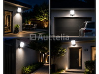 10 x led frameless floodlight 20w – 6400k koud wit – ip66 – pegasus-20 - afbeelding 1 van  5